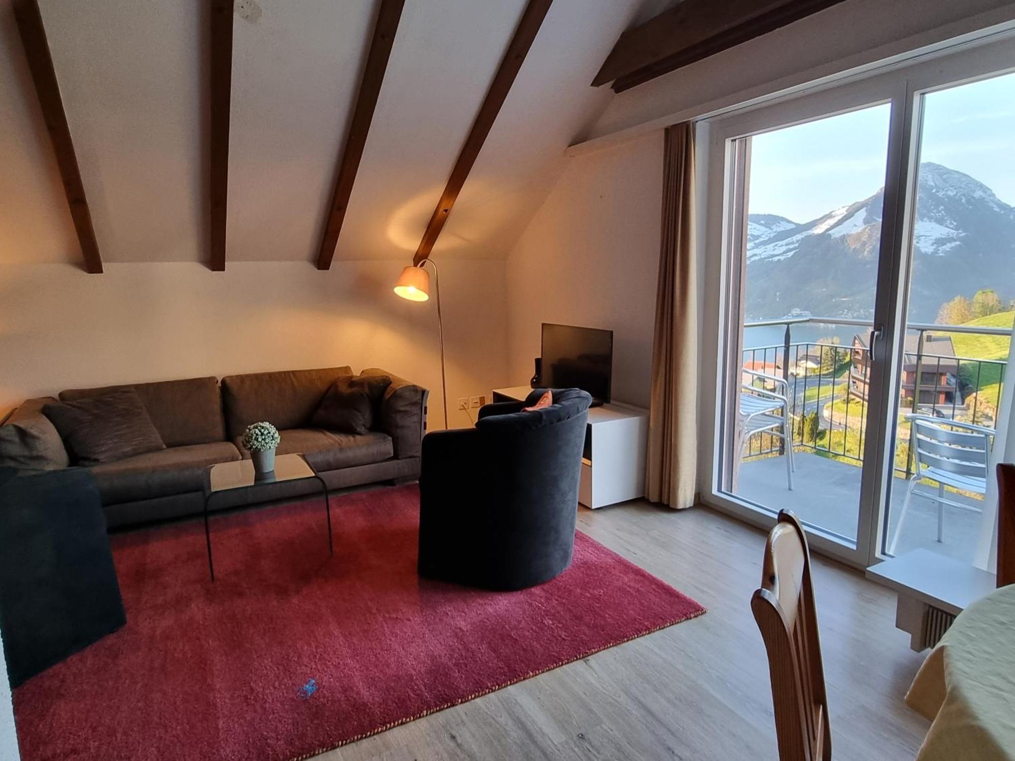 Apartamento Bellarosa Emmetten Habitación foto